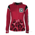 Custom Sublimation Printing Polyester Fleece Hoodie For Women